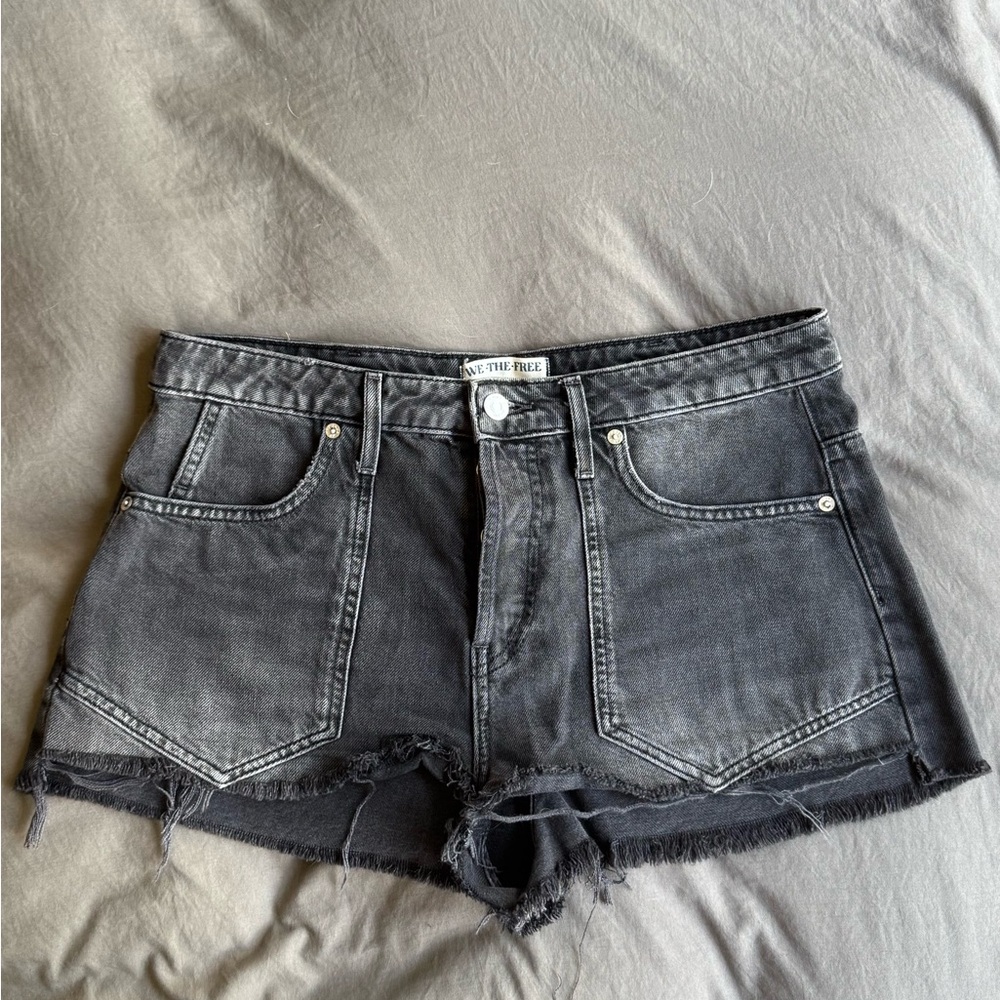 FREE PEOPLE Denim Shorts